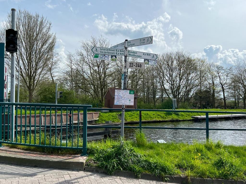 Ferienwohnung Riffgat Emden Exterior foto
